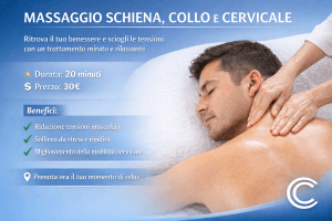 Massaggio schiena e collo